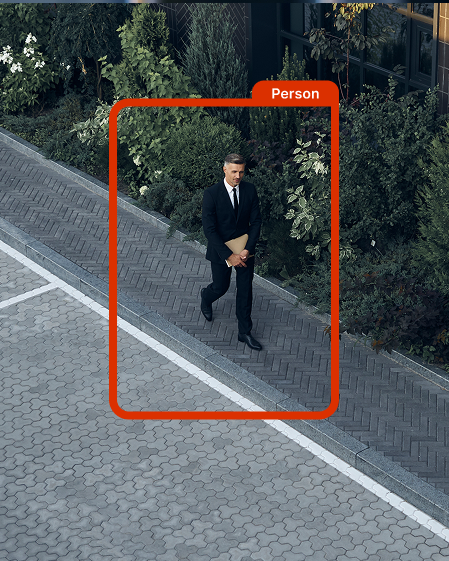 Human detection with AI