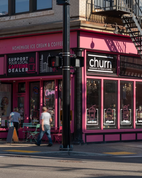 Churn Homemade Ice Cream & Coffee