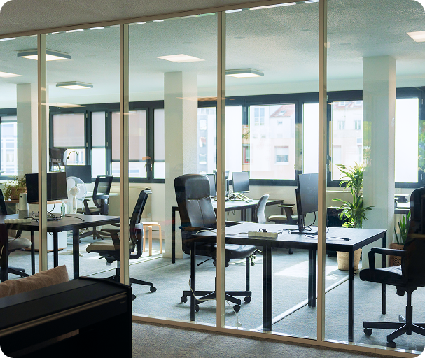 inside of an office