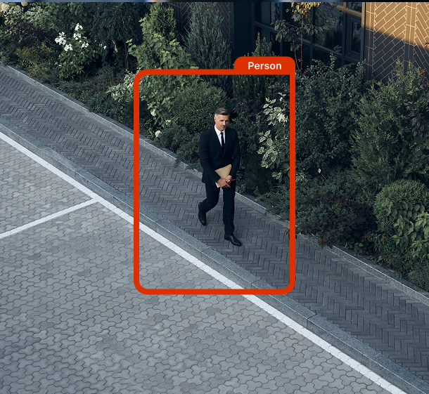 Human detection with AI