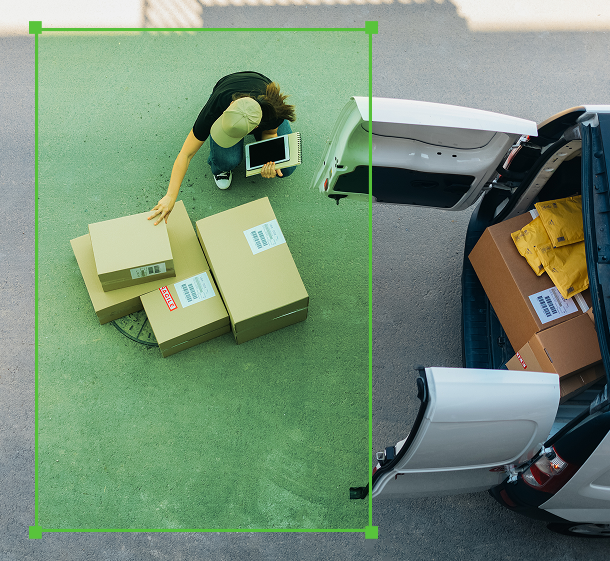 Video detecting a package delivery