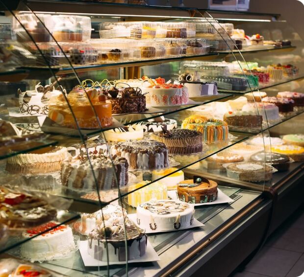 Bakery display case